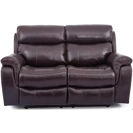 Reclining Power Loveseat with Power Headrests